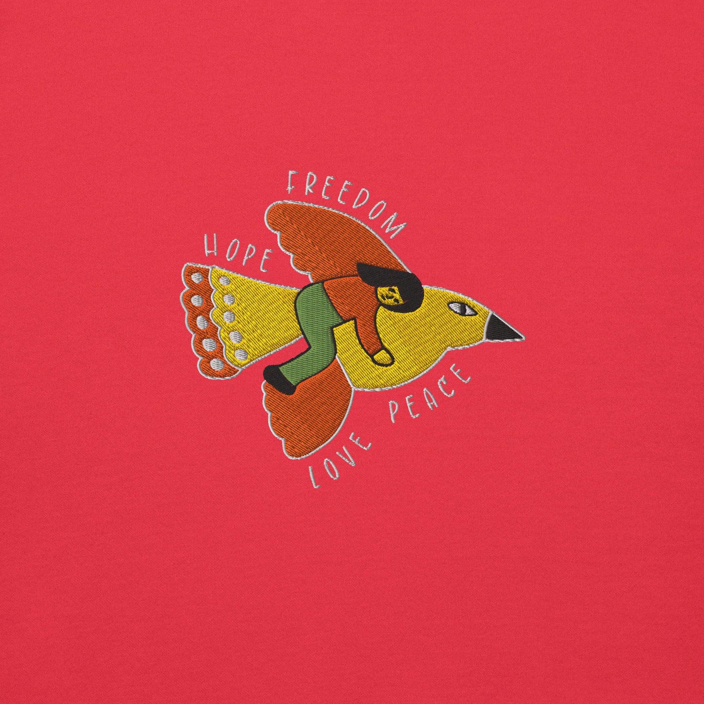 Gaza Bird Embroidered Sweatshirt