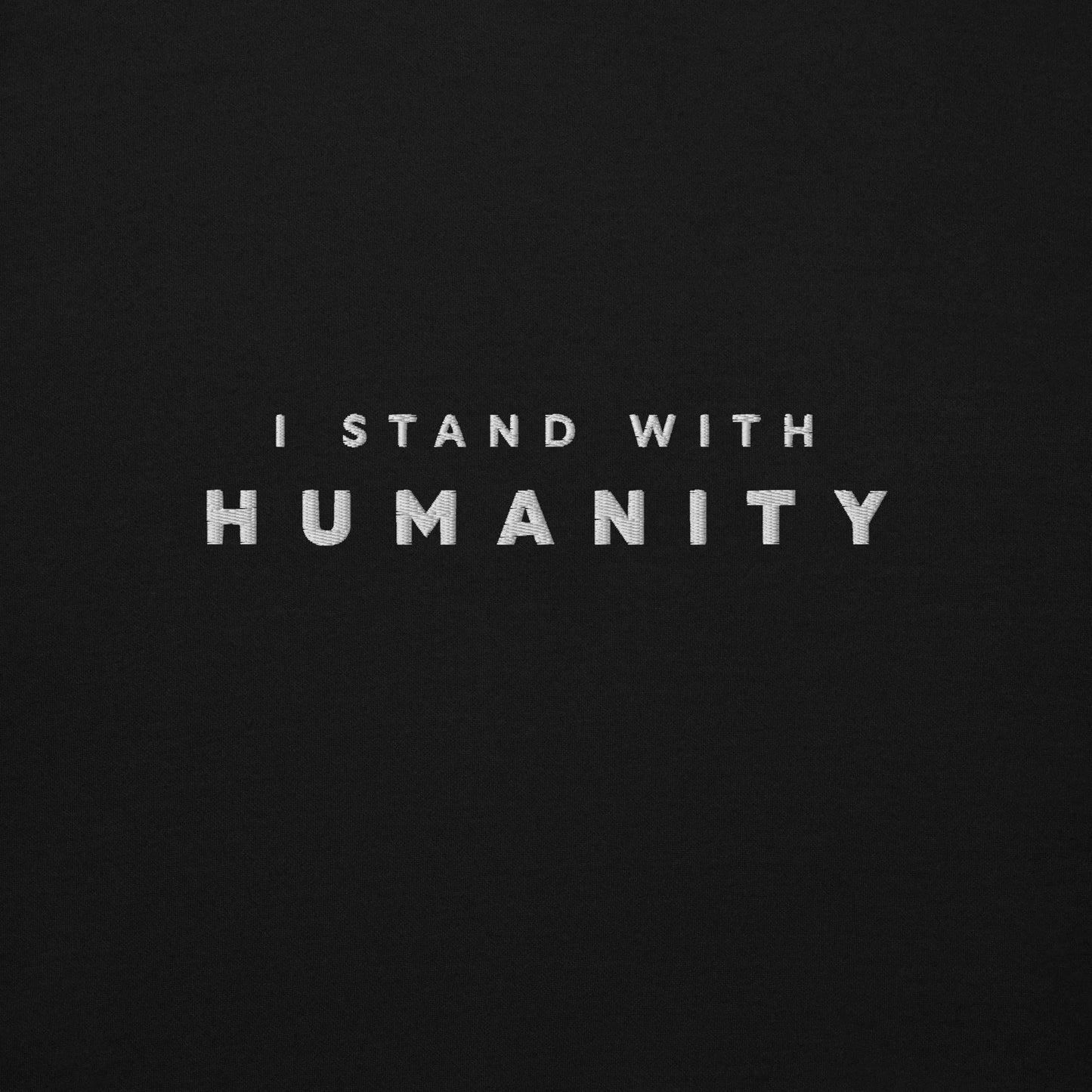 Humanity Embroidered Hoodie (Unisex)