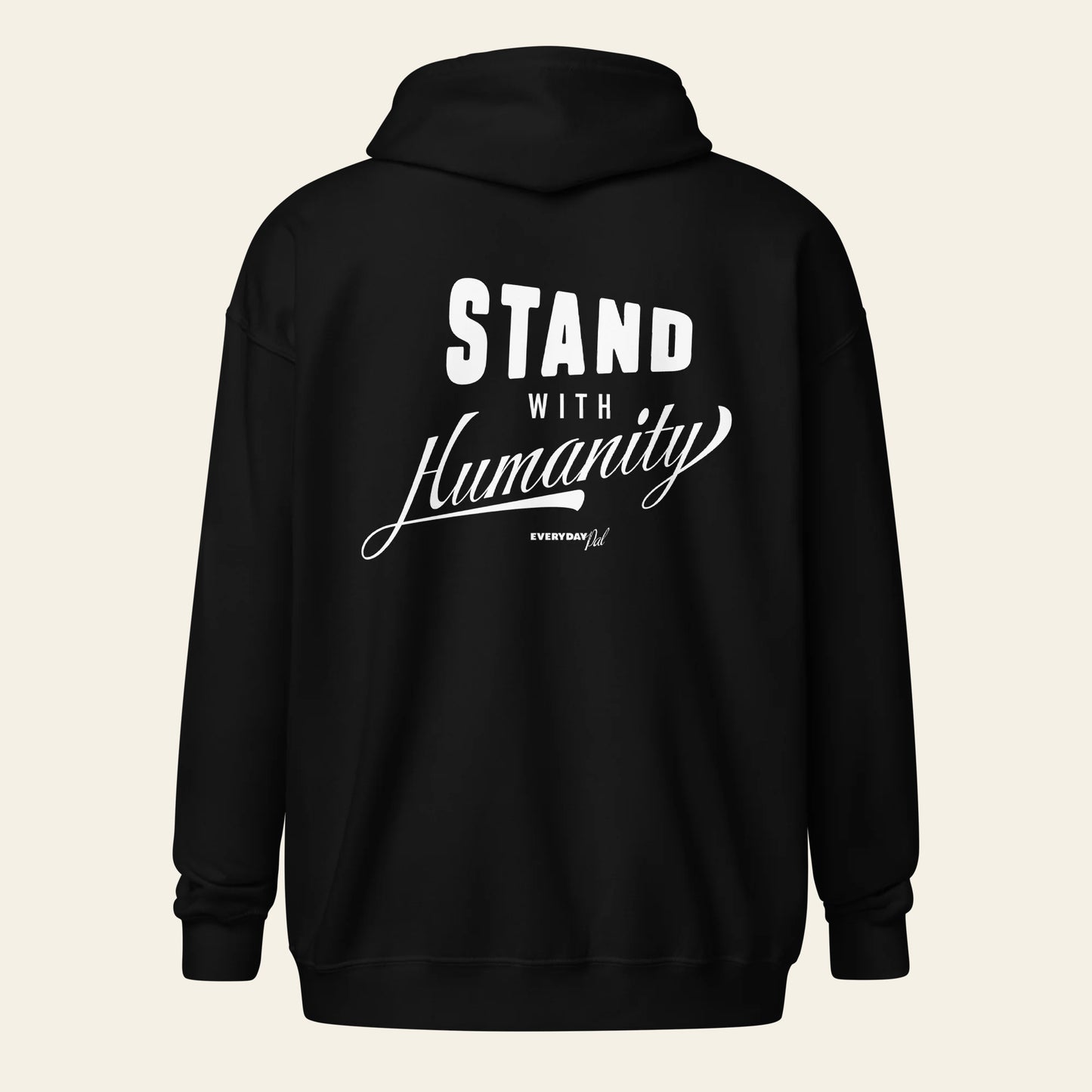 Stand with Humanity Zip Hoodie (Unisex)