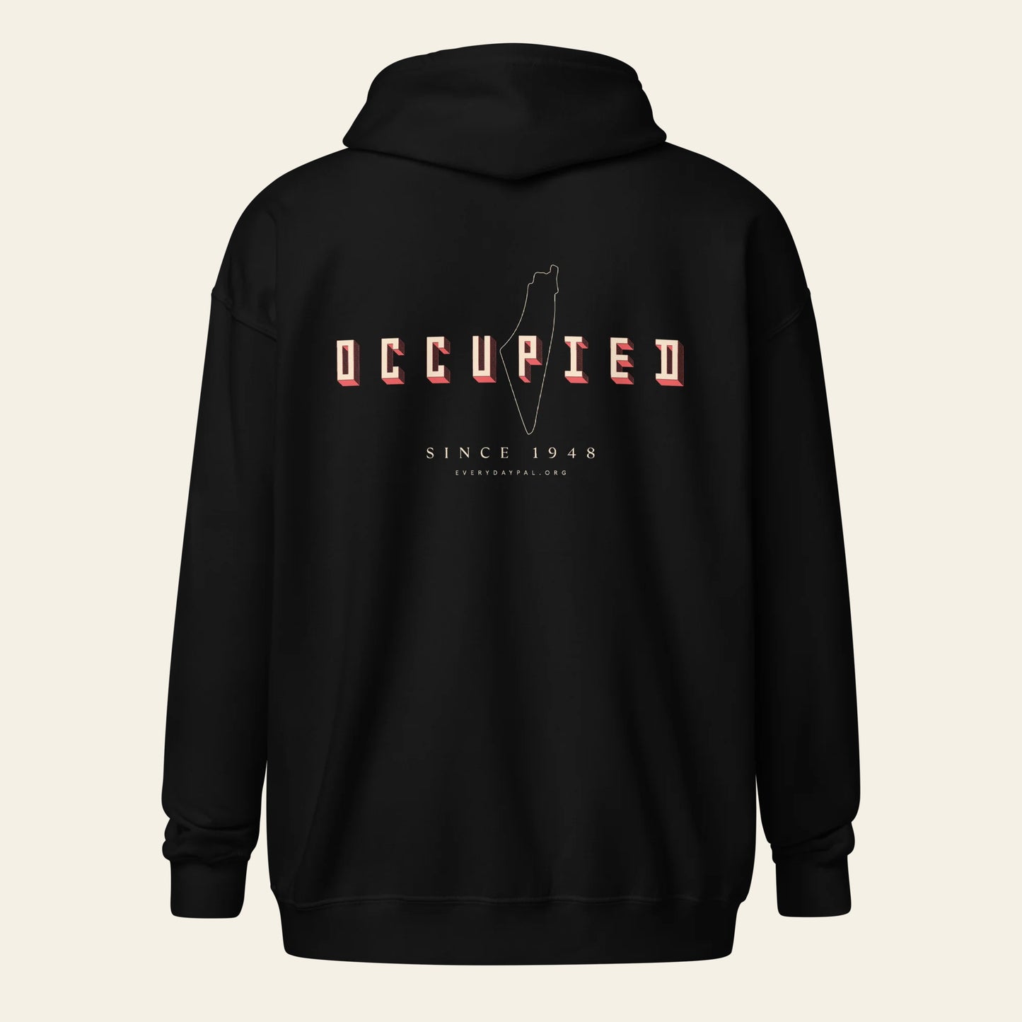 Occupied heavy blend zip hoodie (Unisex)