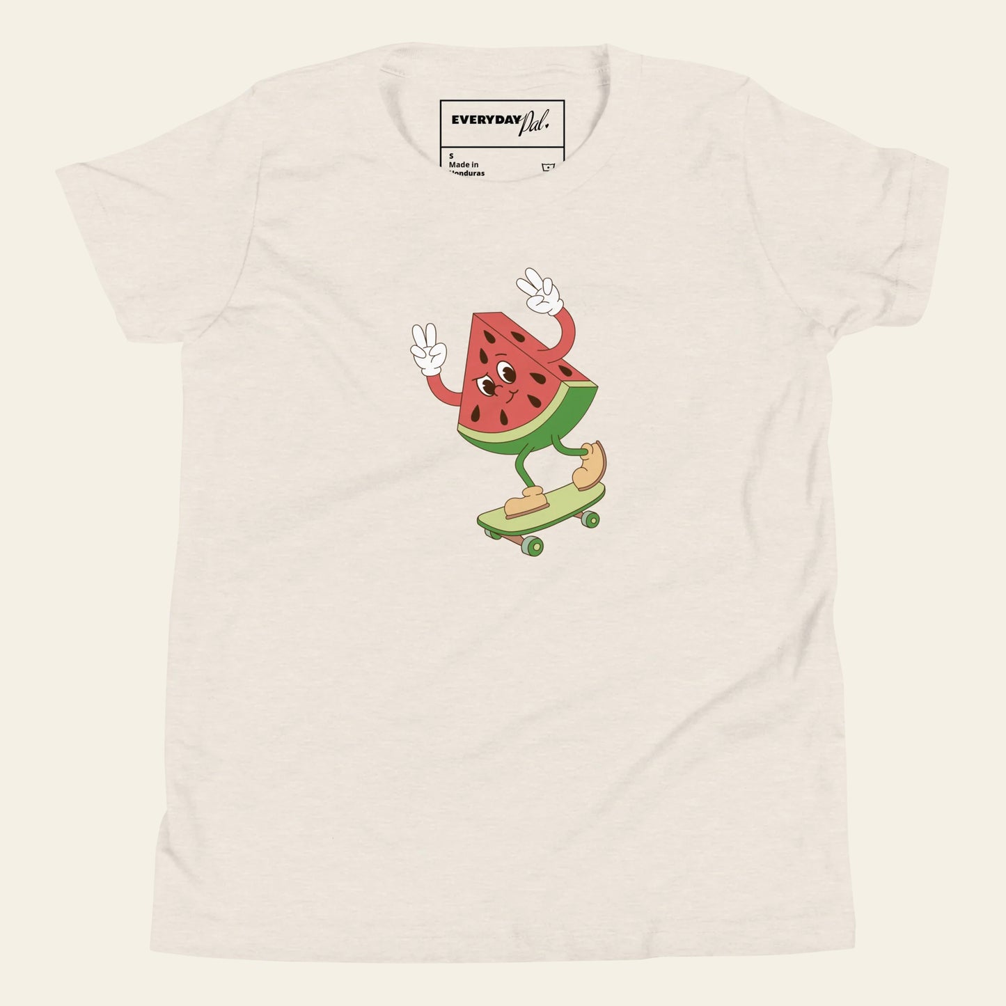 Youth Skateboard Watermelon T-Shirt (Short Sleeve)