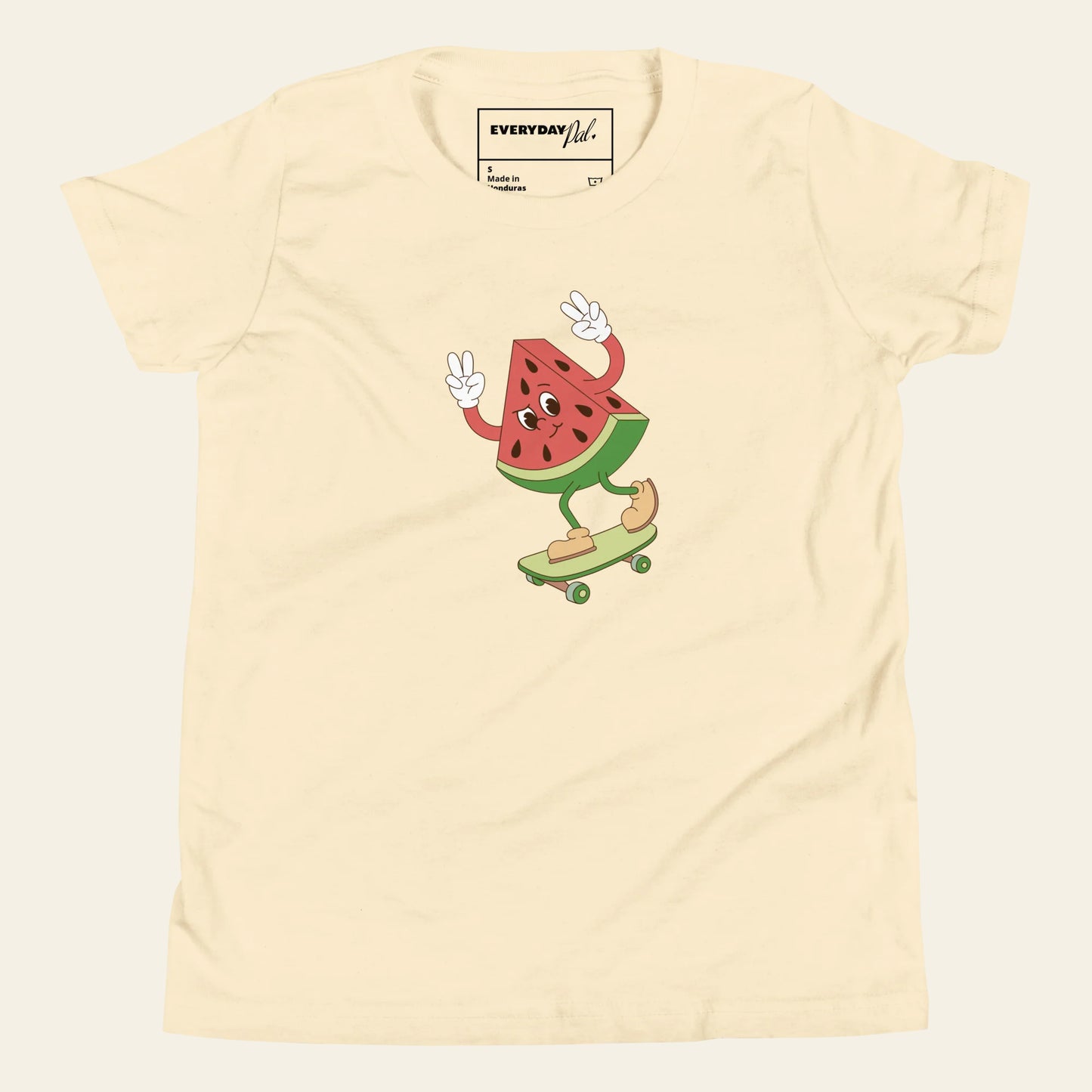 Youth Skateboard Watermelon T-Shirt (Short Sleeve)