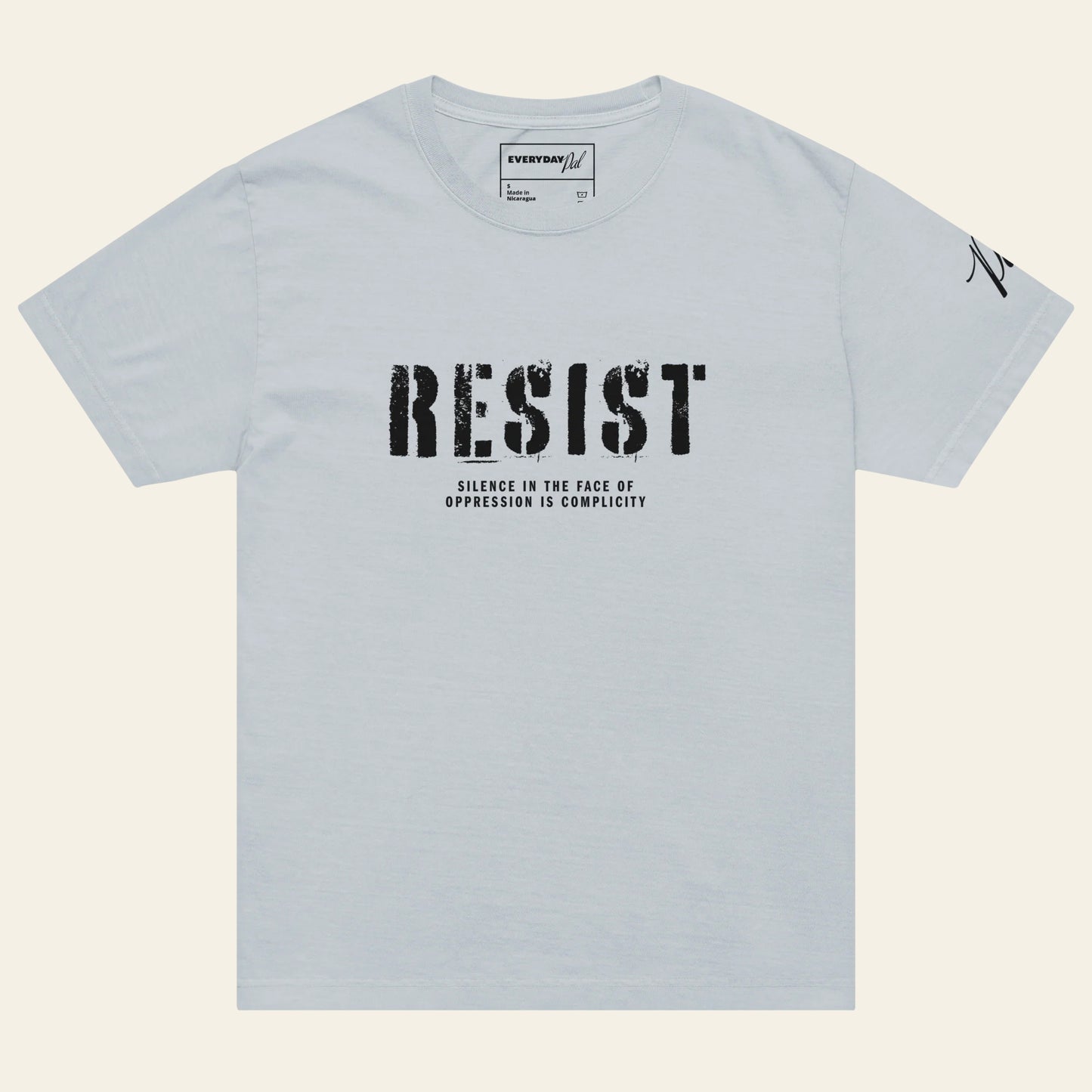 RESIST oversized t-shirt (Unisex)