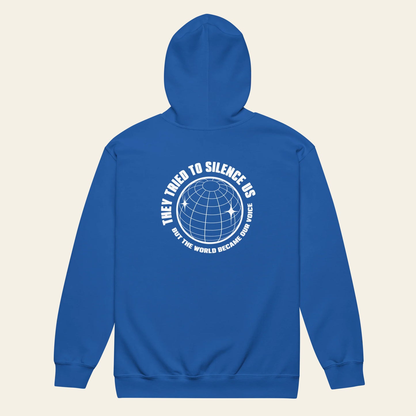 World Voice Zip Up Hoodie (Unisex)
