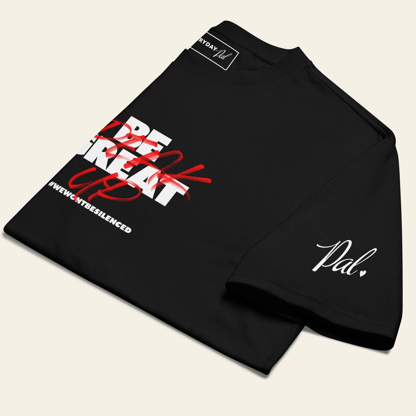 Be Great, Speak Up Oversized heavyweight t-shirt