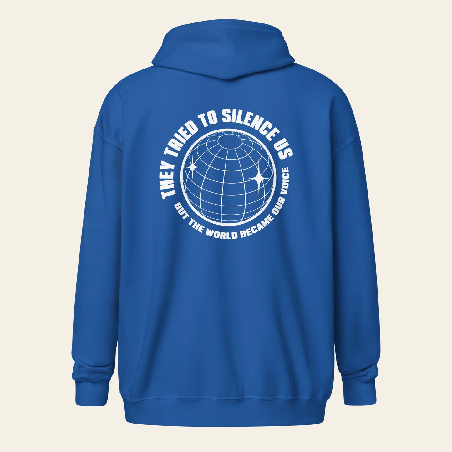 World Voice Zip Up Hoodie (Unisex)