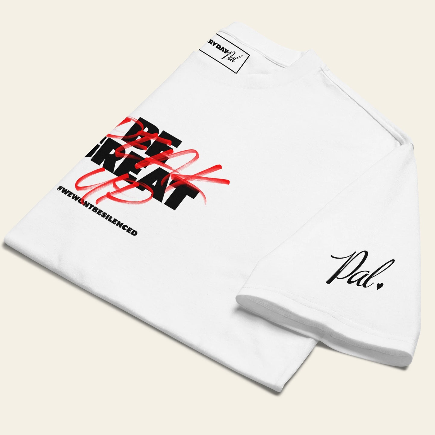 Be Great, Speak Up Oversized heavyweight t-shirt
