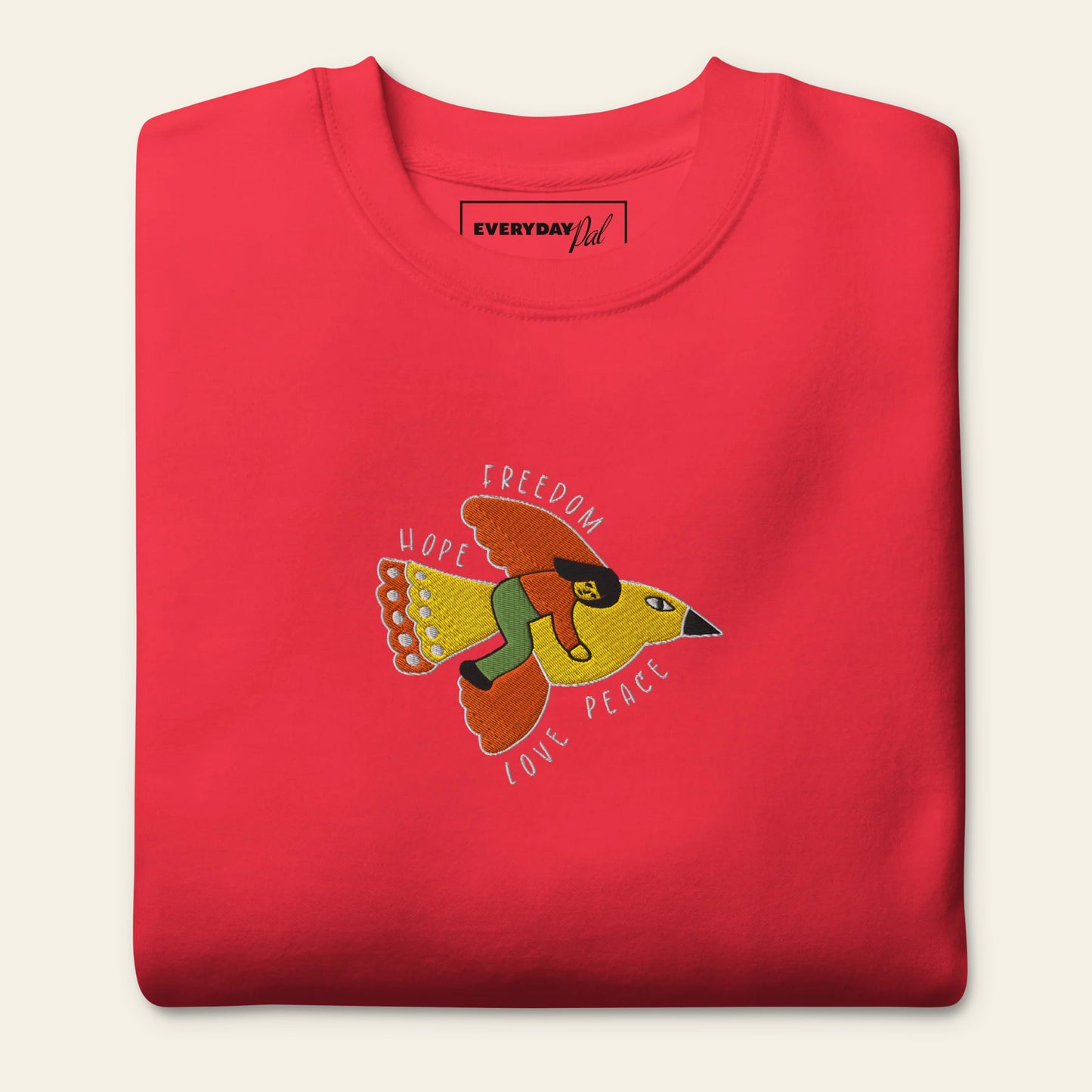 Gaza Bird Embroidered Sweatshirt