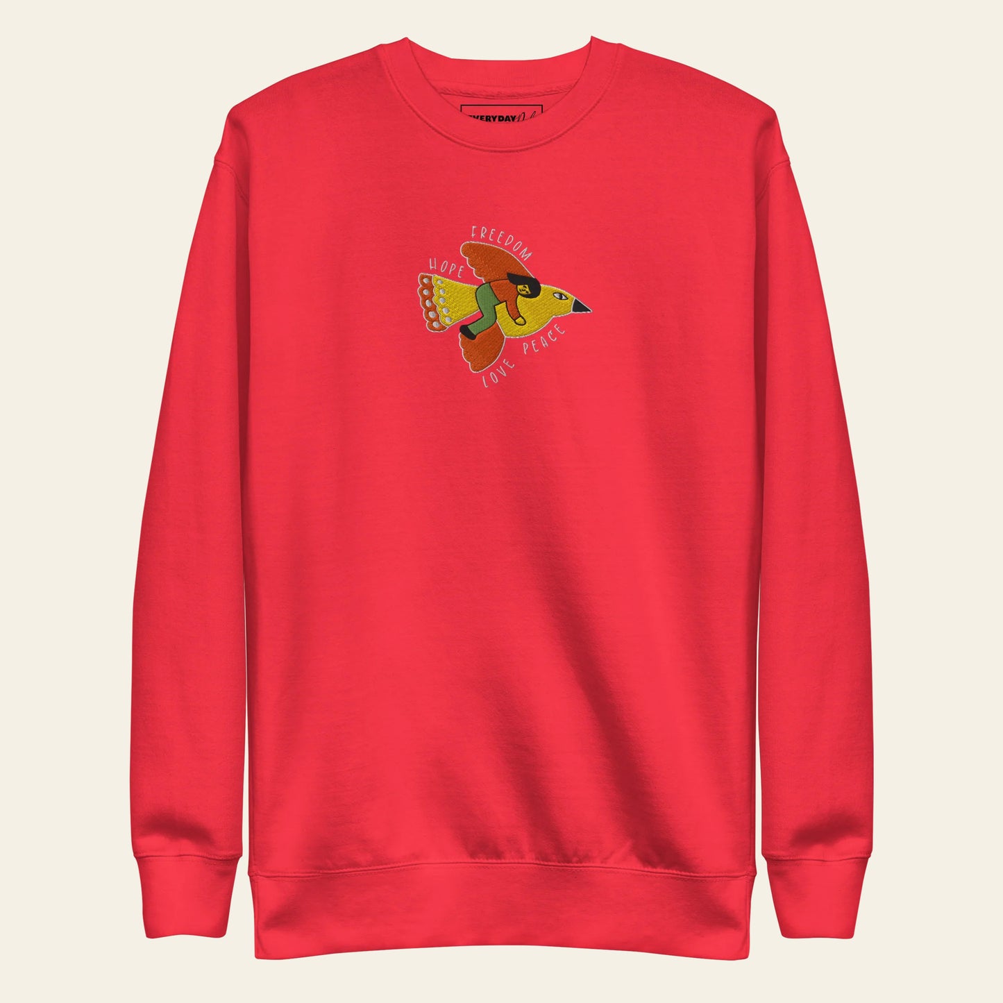 Gaza Bird Embroidered Sweatshirt