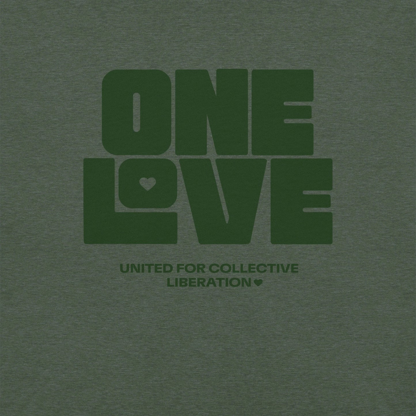 One Love t-shirt (Unisex)