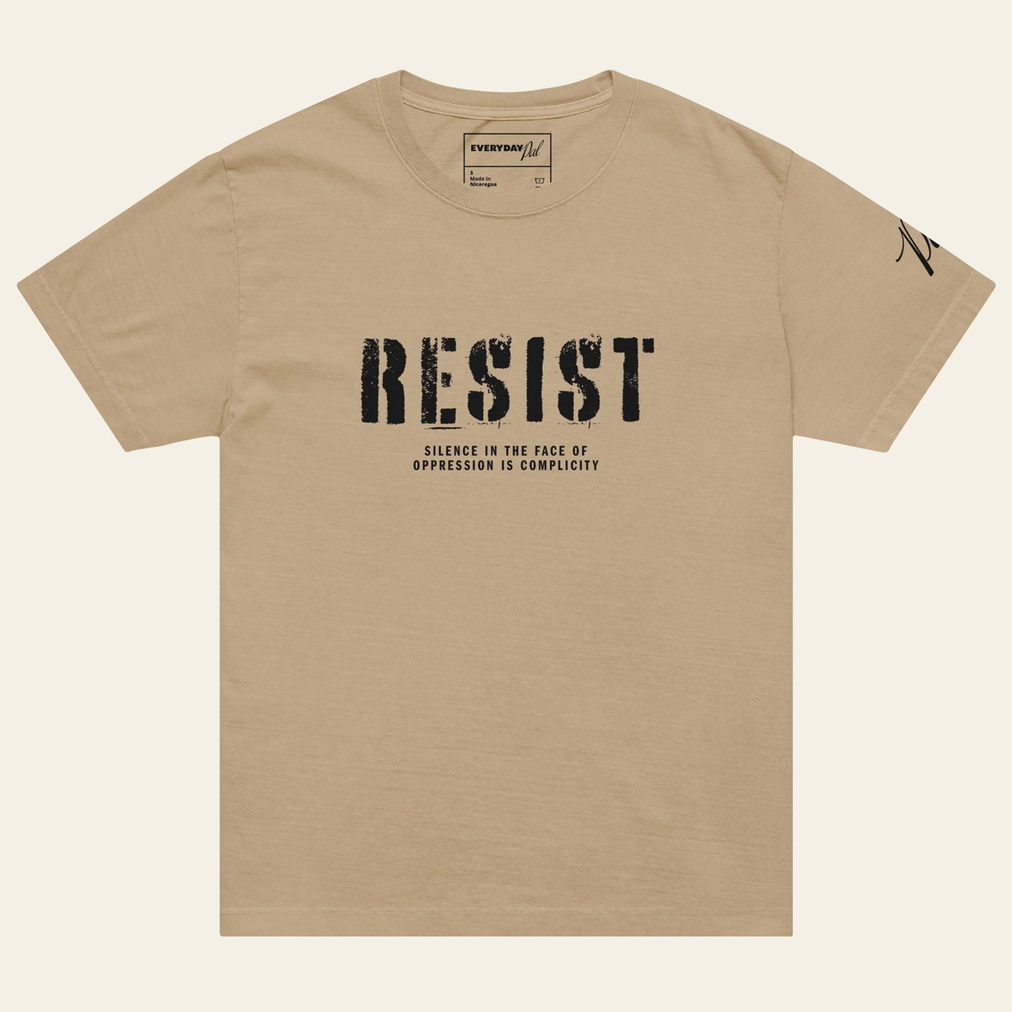 RESIST oversized t-shirt (Unisex)