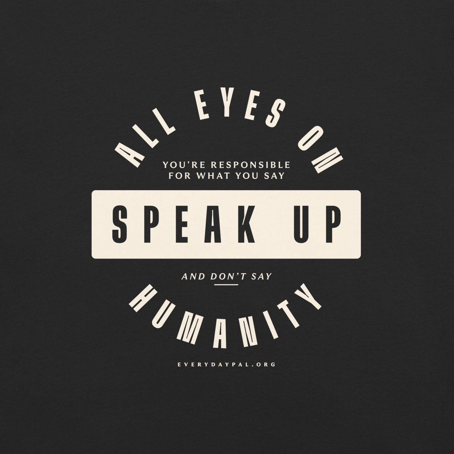 Speak Up heavyweight t-shirt (Unisex)