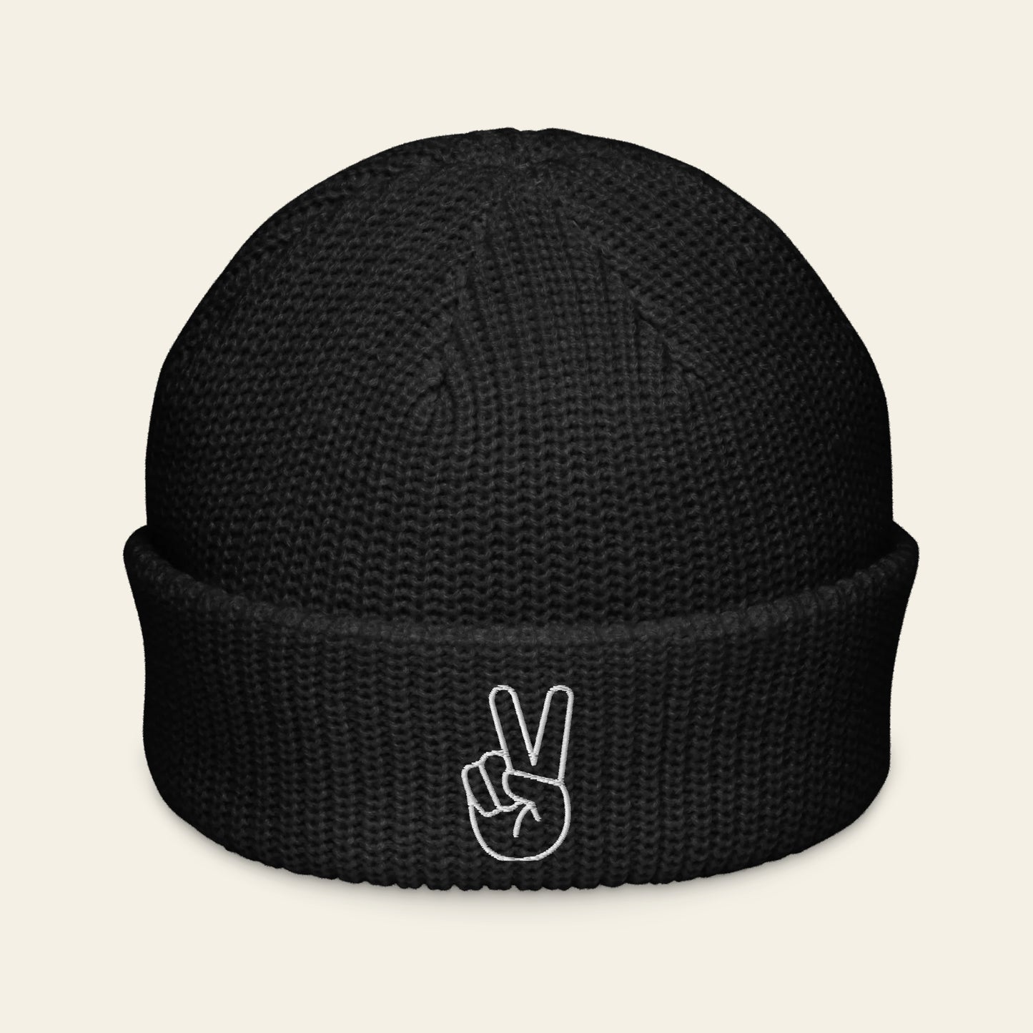 Peace Fisherman beanie