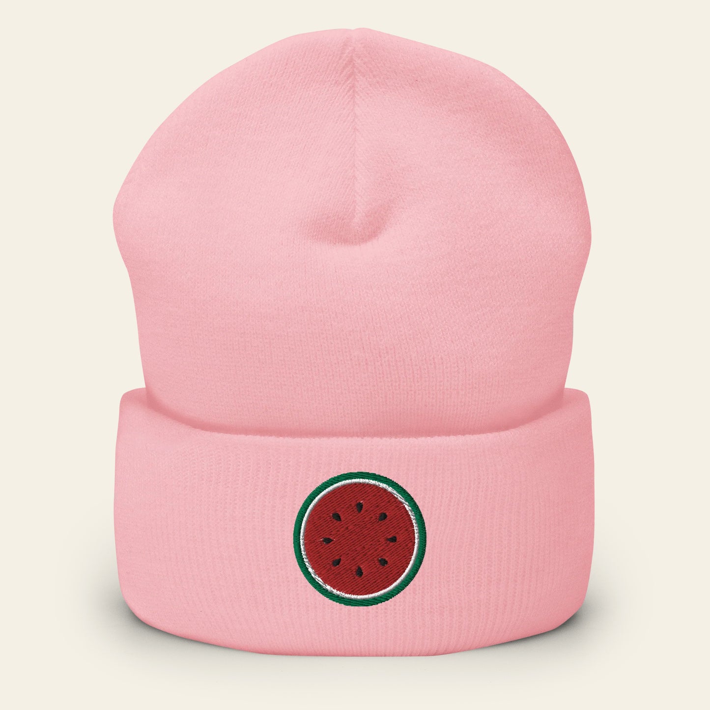 Melon Cuffed Beanie