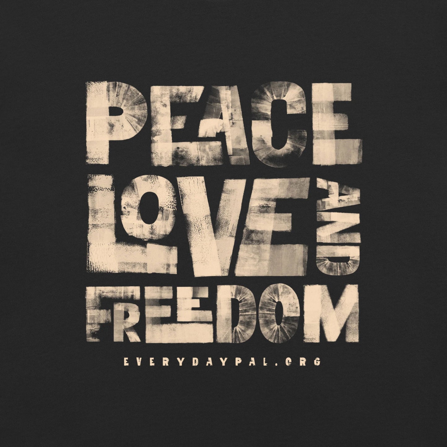 Peace Love & Freedom t-shirt (Unisex)