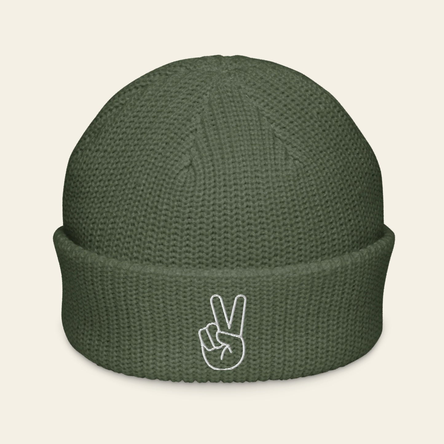 Peace Fisherman beanie