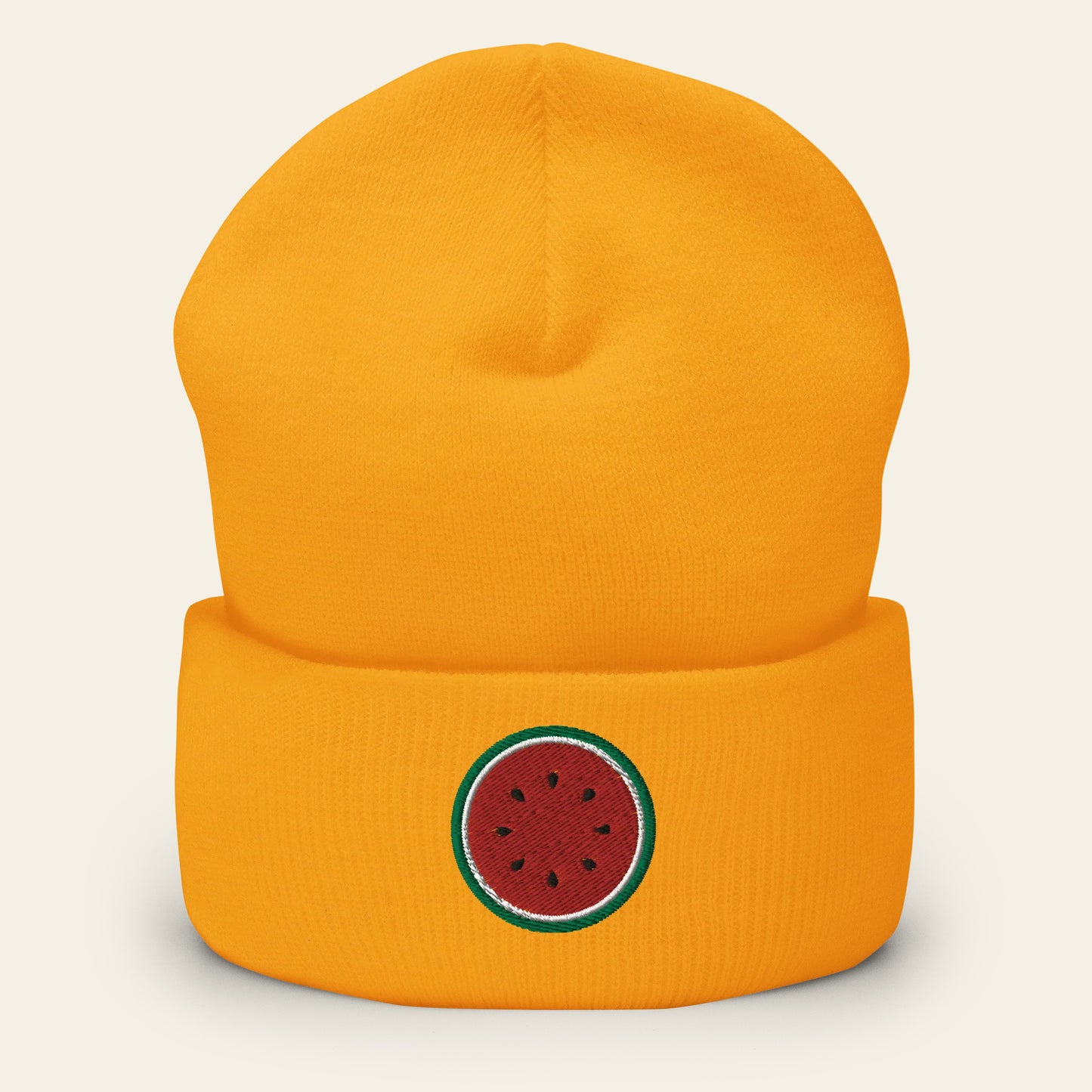 Melon Cuffed Beanie