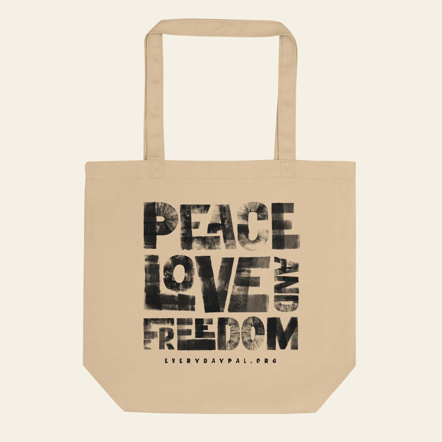 Peace Love & Freedom Tote Bag