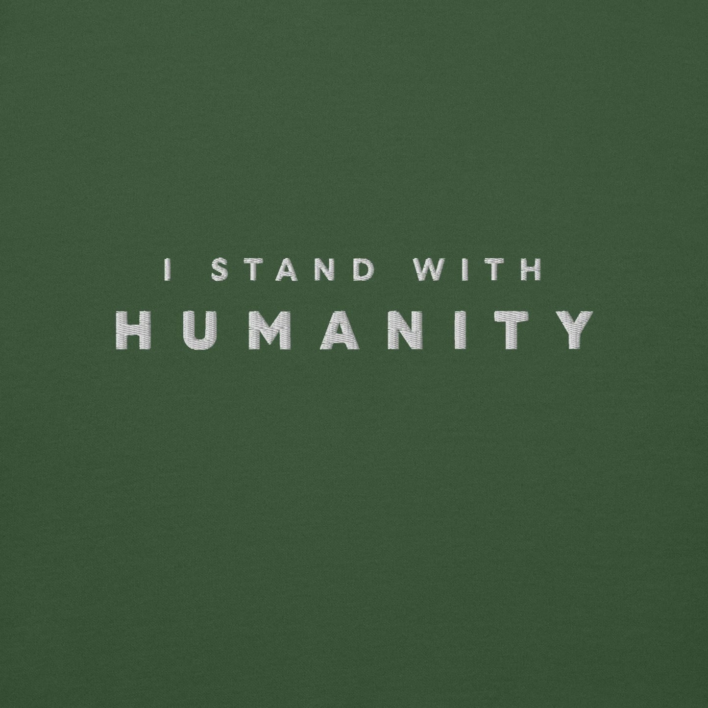 Humanity Embroidered Sweatshirt (Unisex)