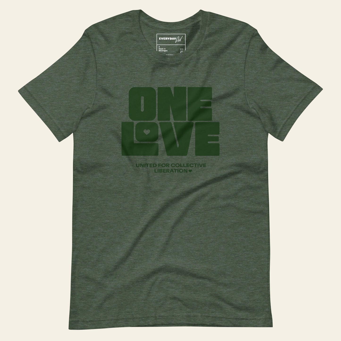 One Love t-shirt (Unisex)