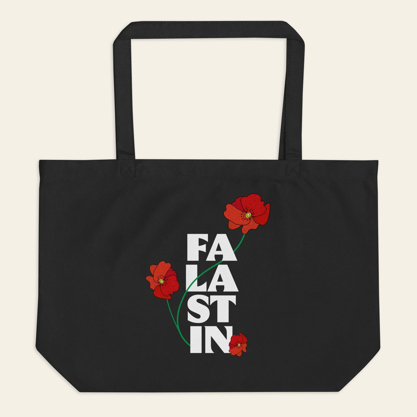 Falastin Poppy tote bag