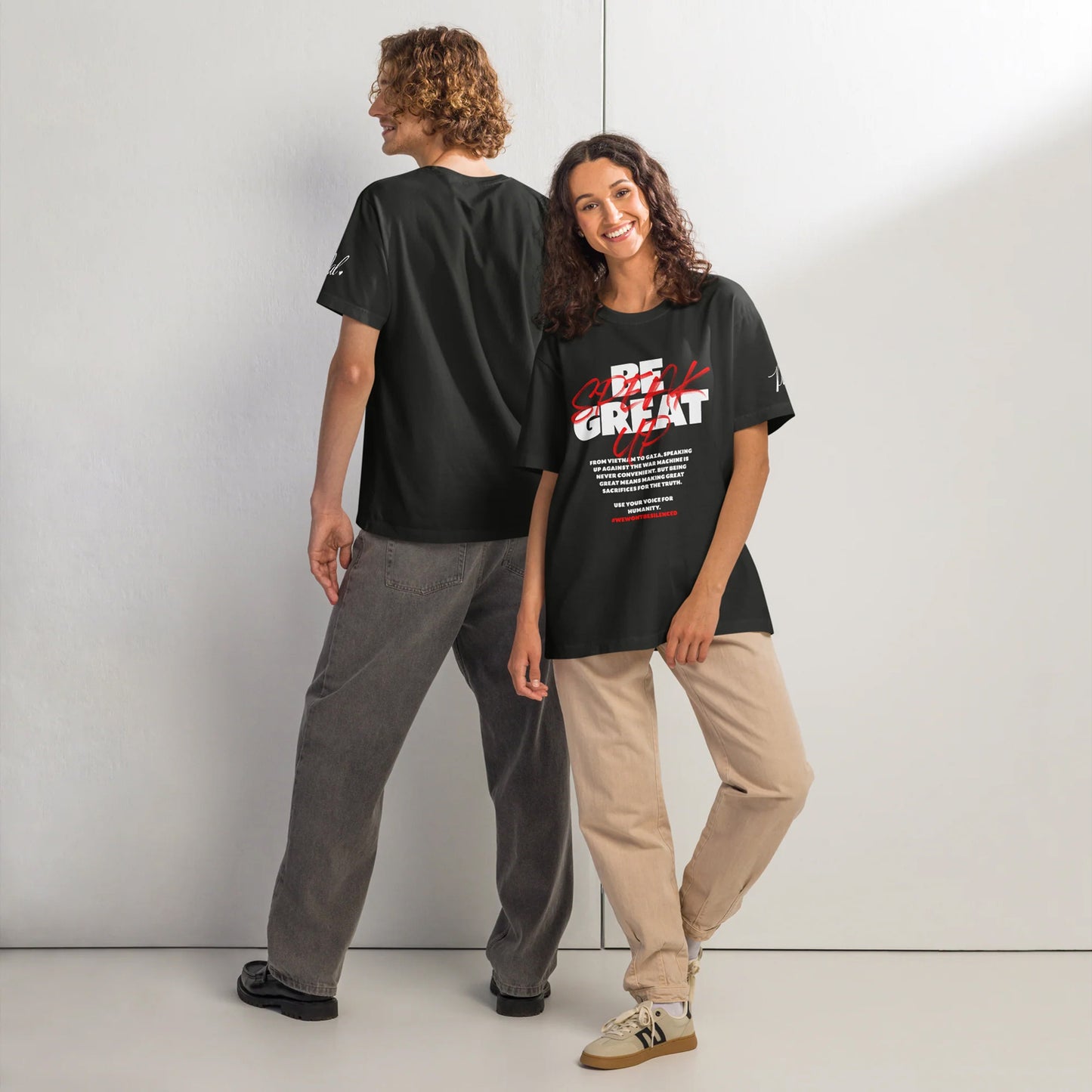 Be Great oversized t-shirt (Unisex)