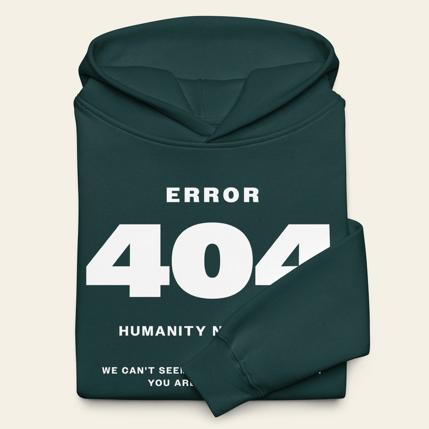 Error 404 oversized hoodie (Unisex)