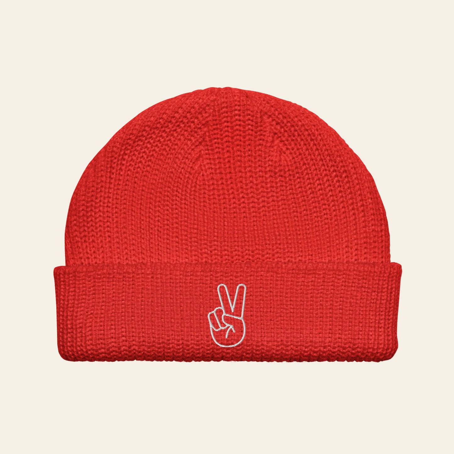 Peace Fisherman beanie