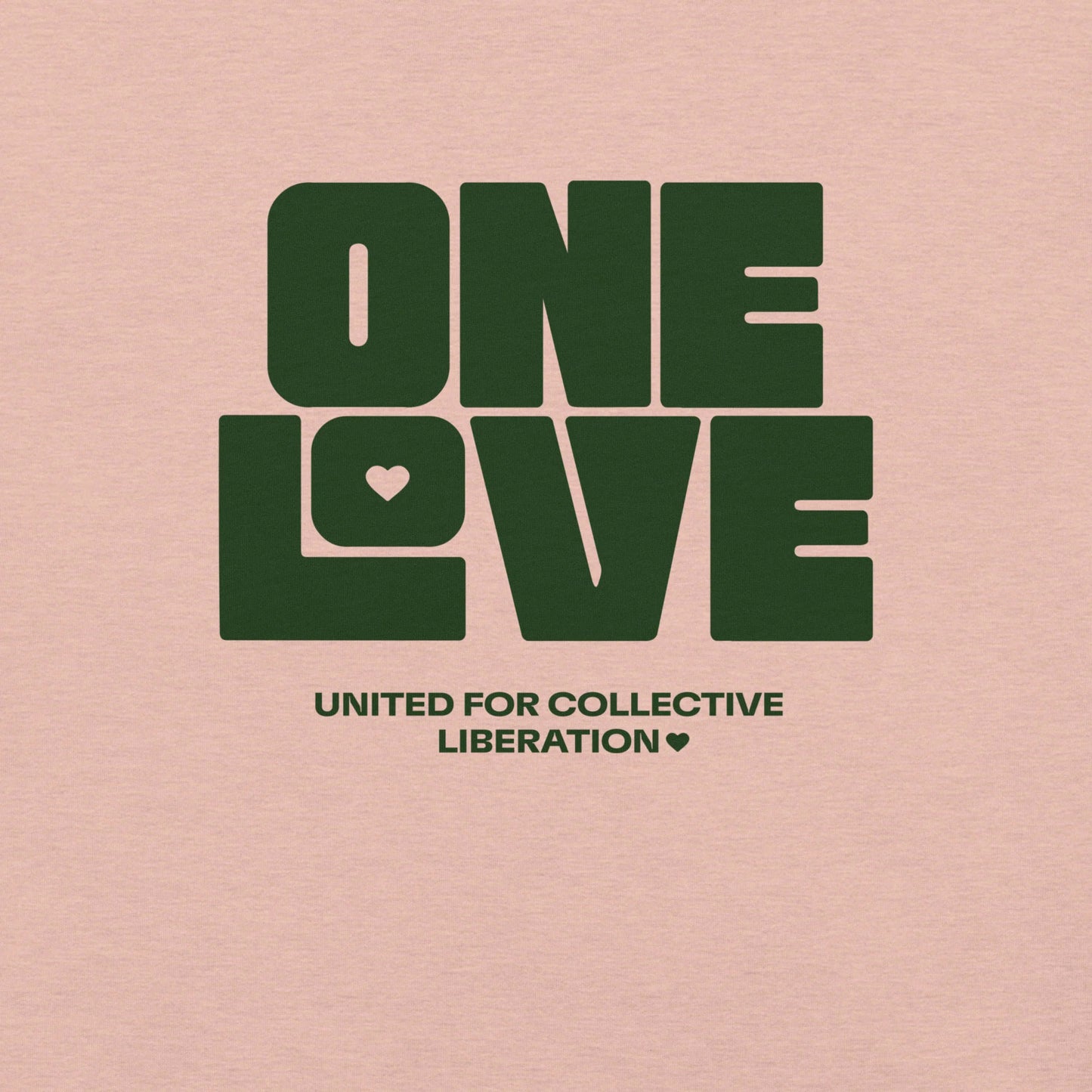 One Love t-shirt (Unisex)