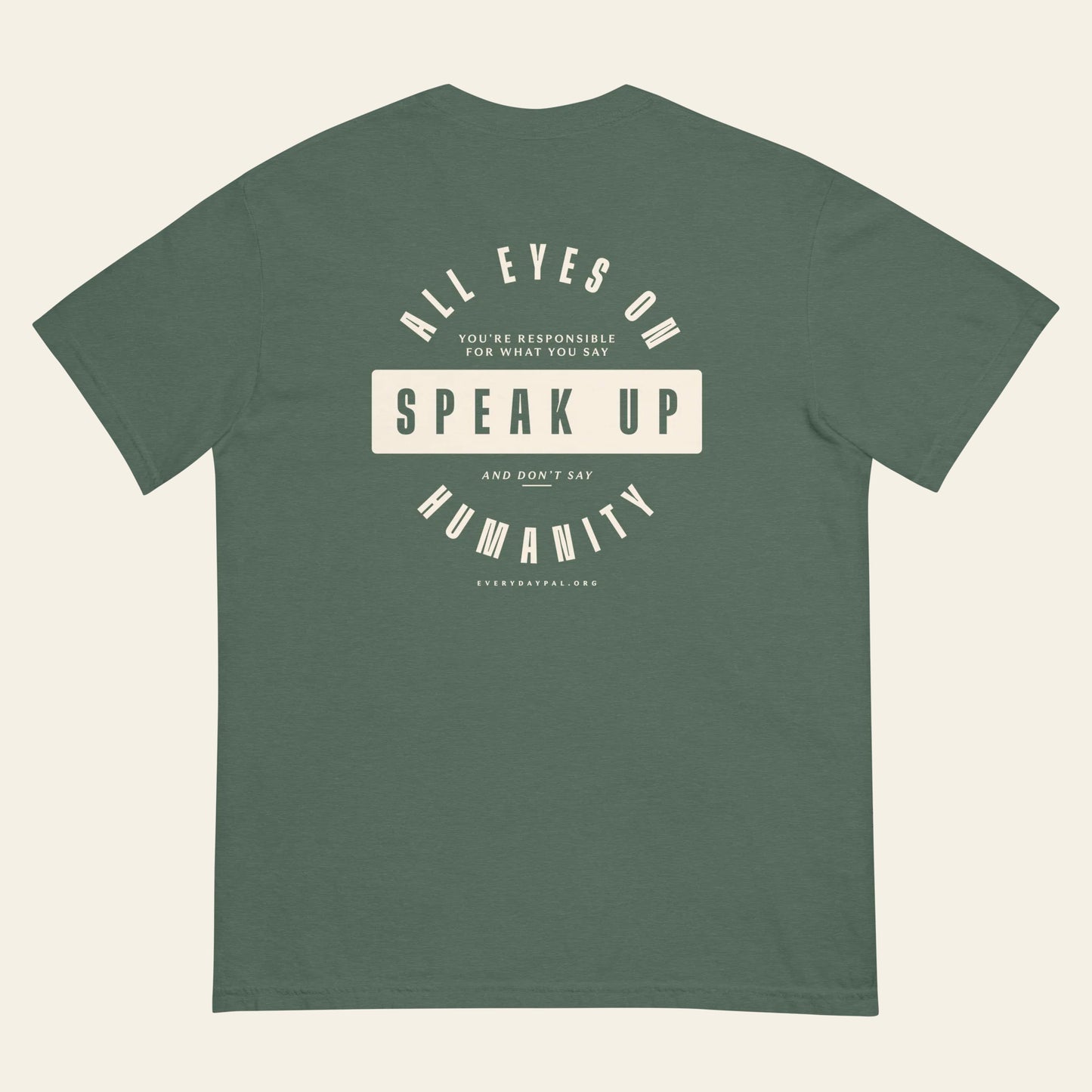 Speak Up heavyweight t-shirt (Unisex)