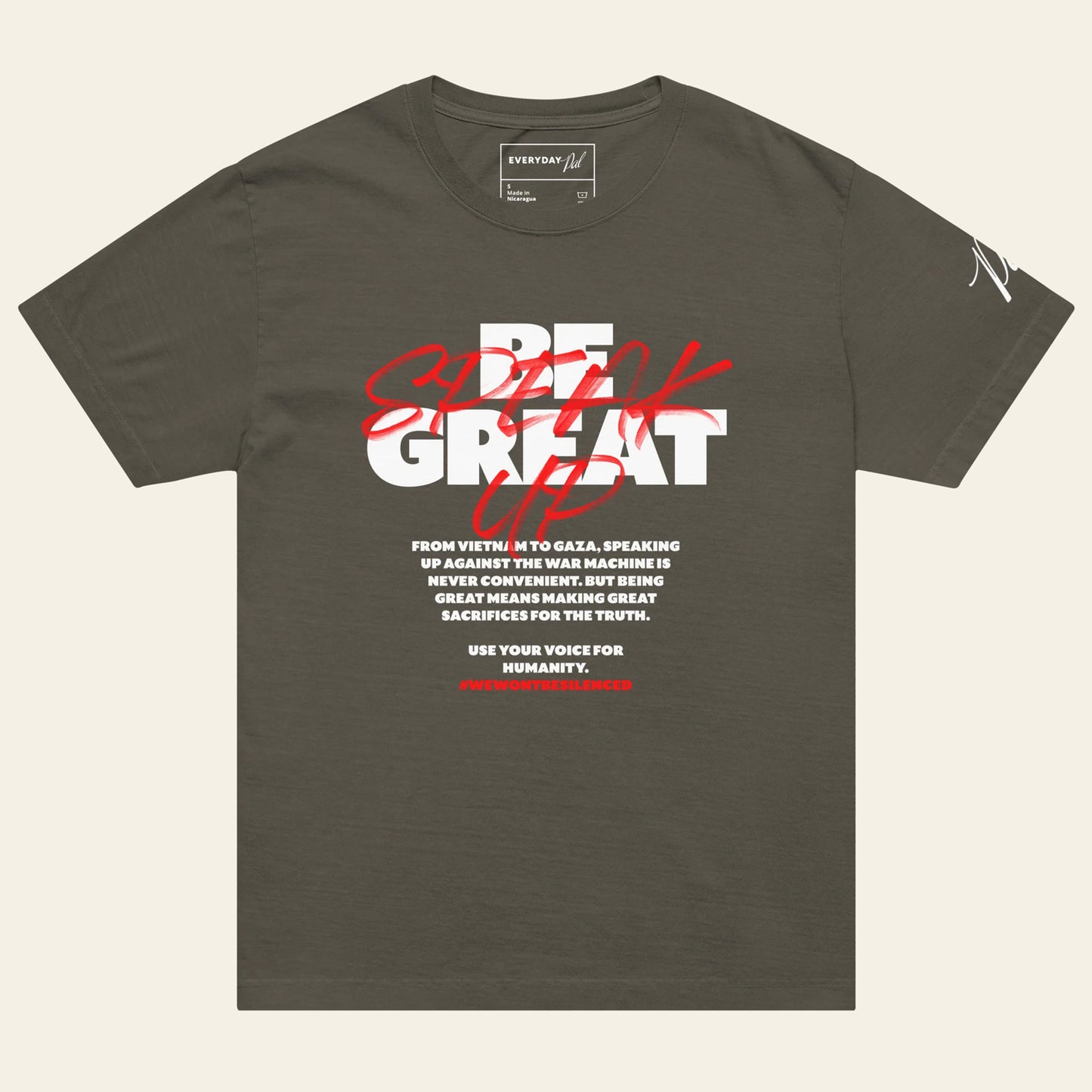 Be Great oversized t-shirt (Unisex)