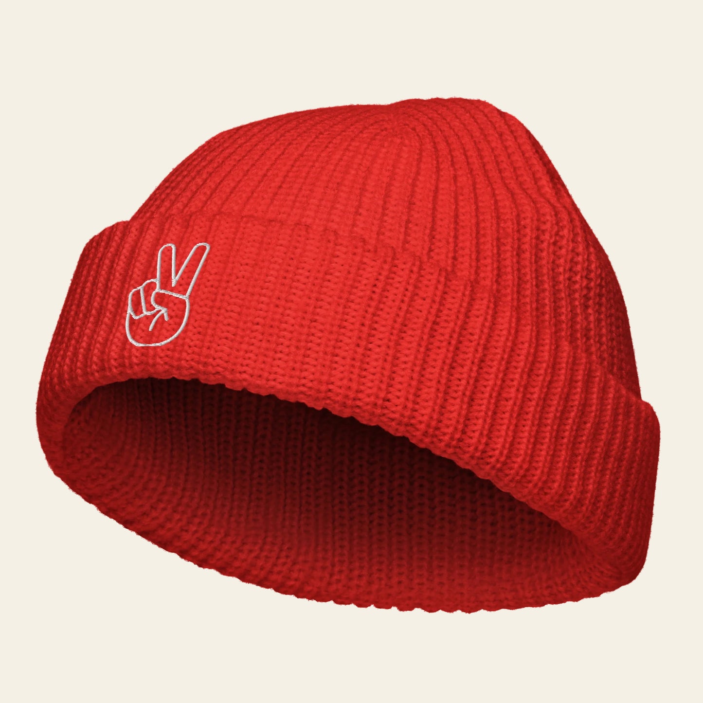 Peace Fisherman beanie