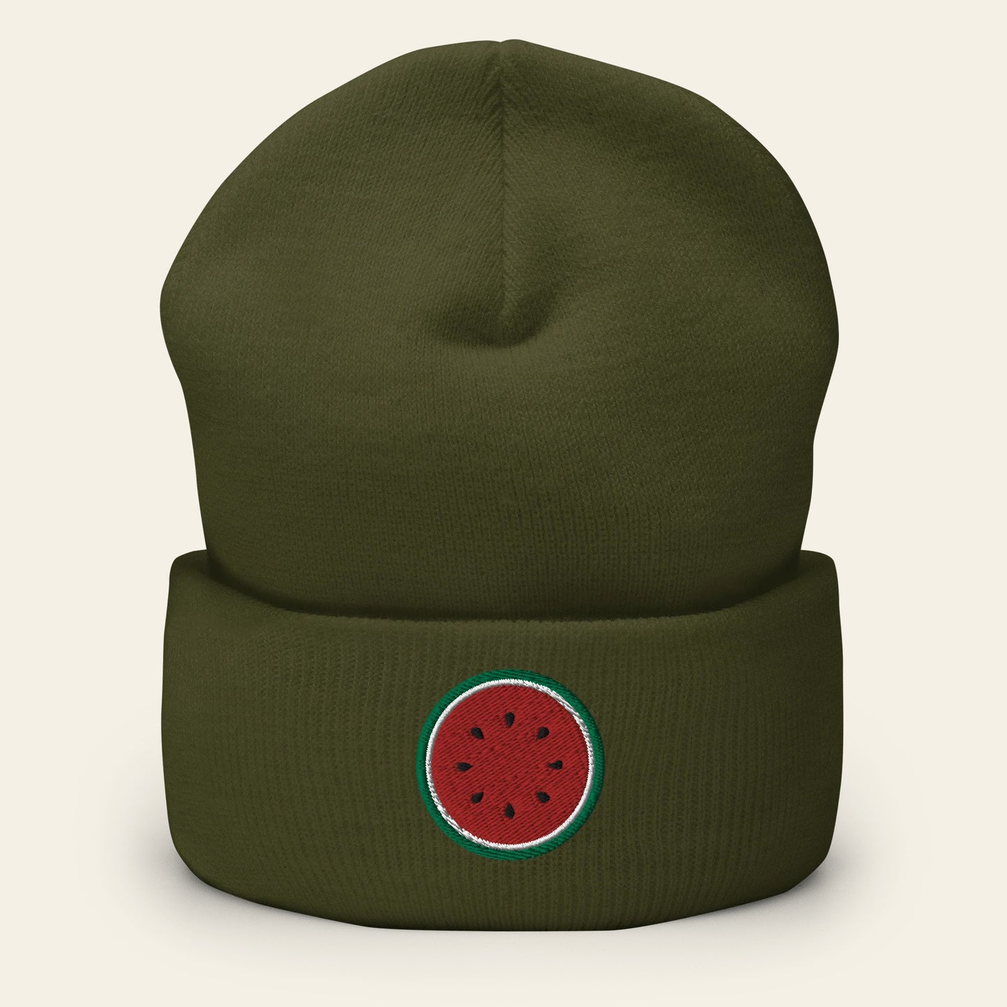 Melon Cuffed Beanie