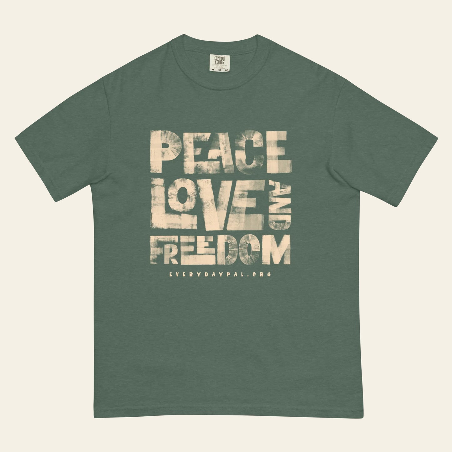 Peace Love & Freedom t-shirt (Unisex)