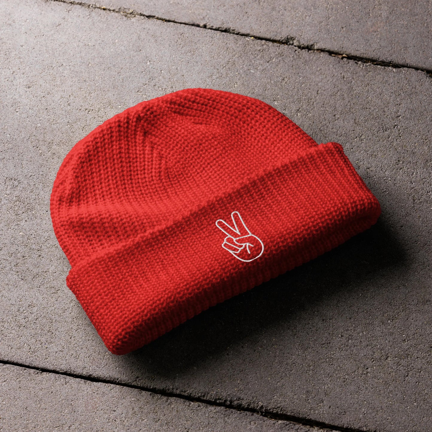 Peace Fisherman beanie