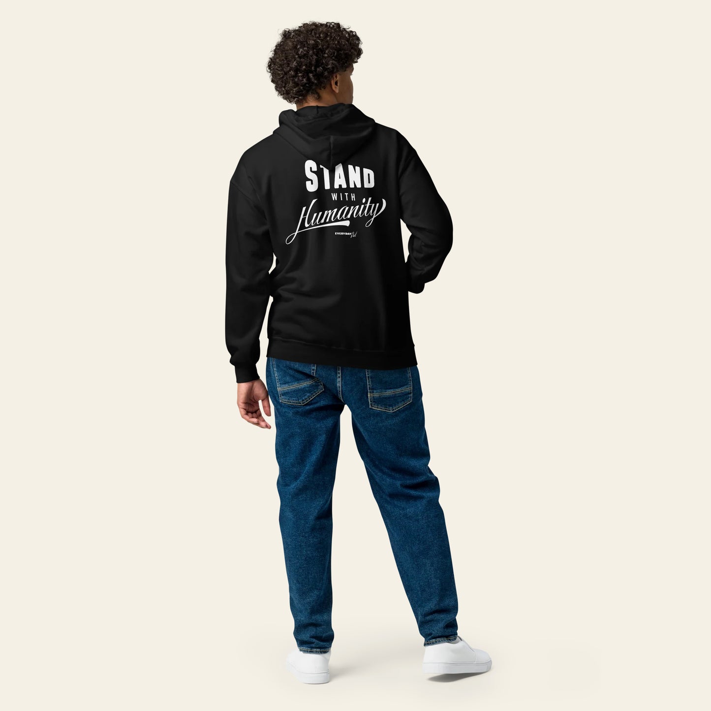 Stand with Humanity Zip Hoodie (Unisex)