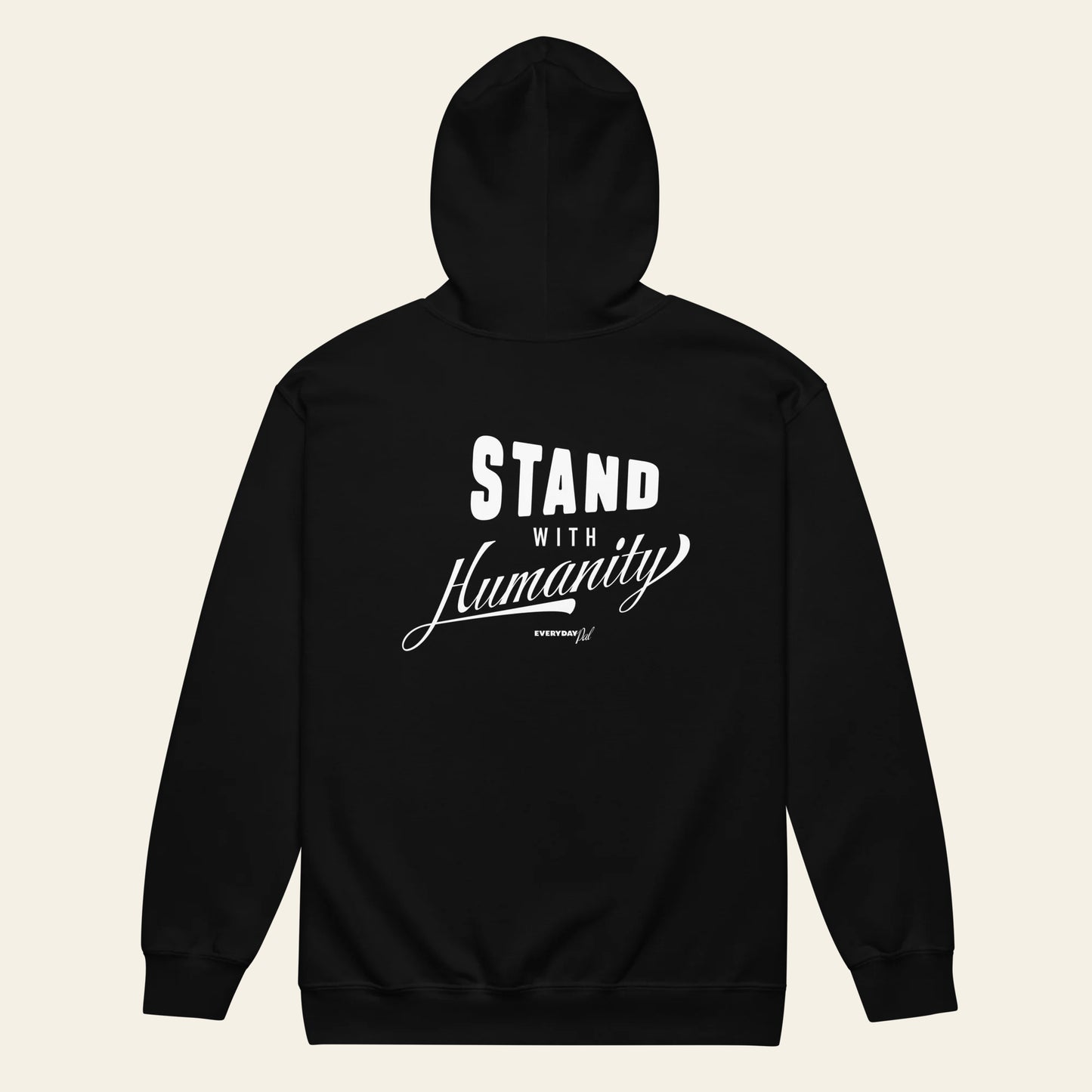 Stand with Humanity Zip Hoodie (Unisex)