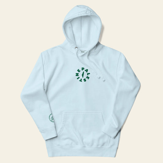 Palestine Embroidered Hoodie (Unisex)