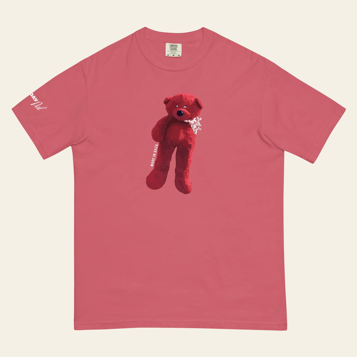 Made in Gaza Bear Heavyweight t-shirt (Unisex)