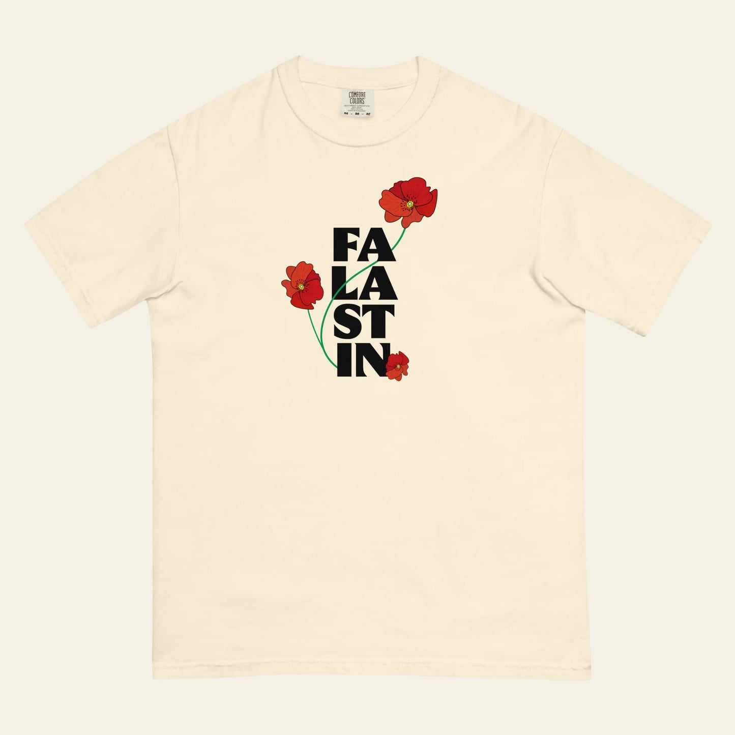 Falastin Poppy Tee