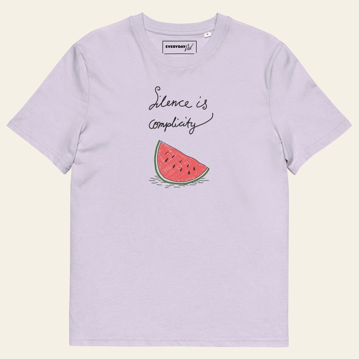 Silence+Melon Organic cotton tee (Unisex)