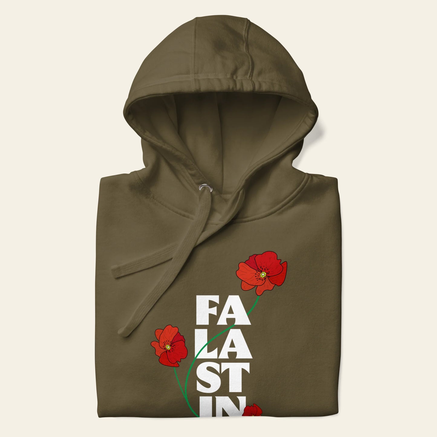 Falastin Poppy Hoodie (Unisex)