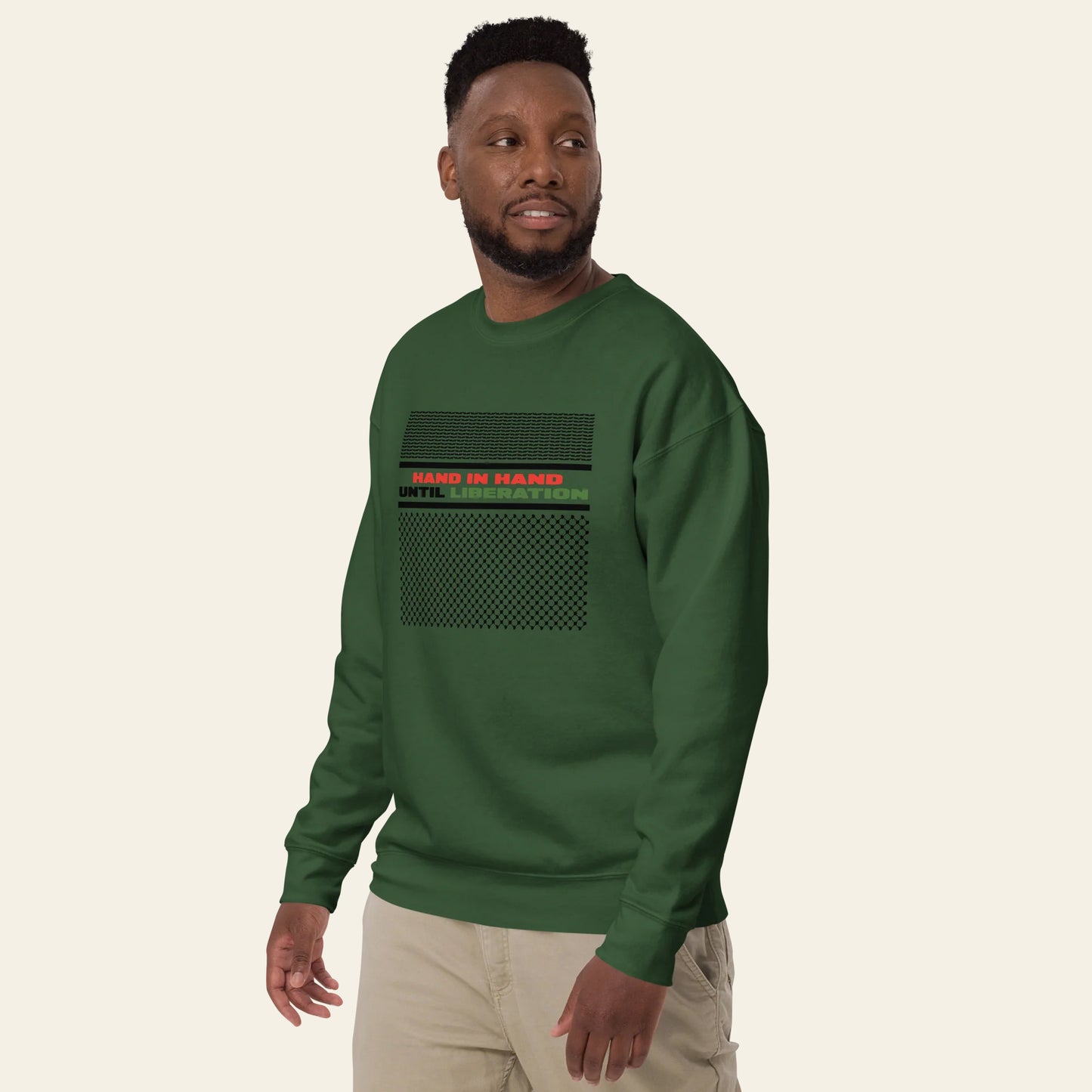 Hand in Hand Sweatshirt (Unisex)