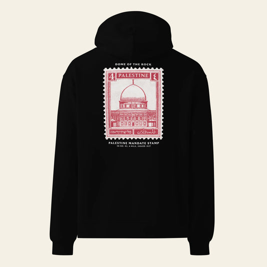 Palestine Stamp oversized hoodie (Unisex)