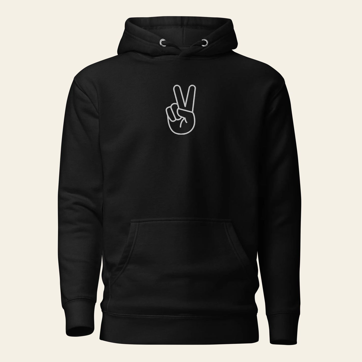 Peace Embroidered Hoodie (Unisex)