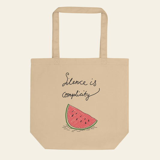 Silence+Melon Tote Bag