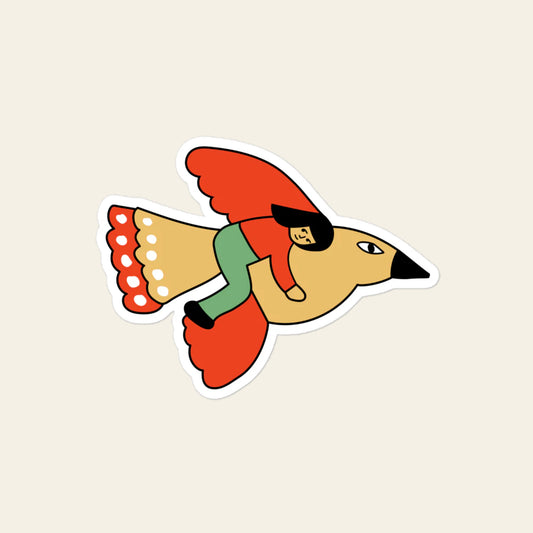 Gaza Bird sticker