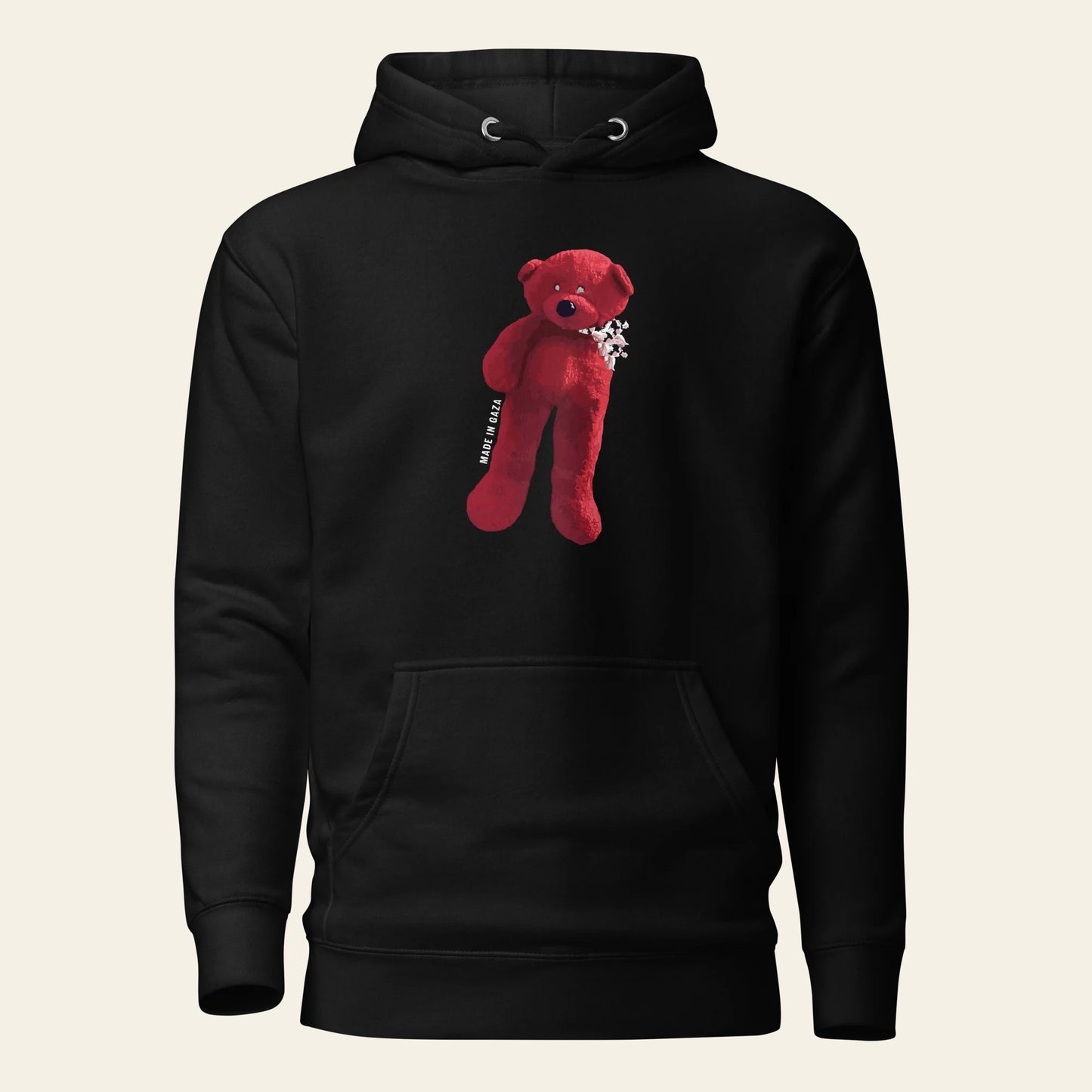 Made in Gaza Bear Hoodie (Unisex)