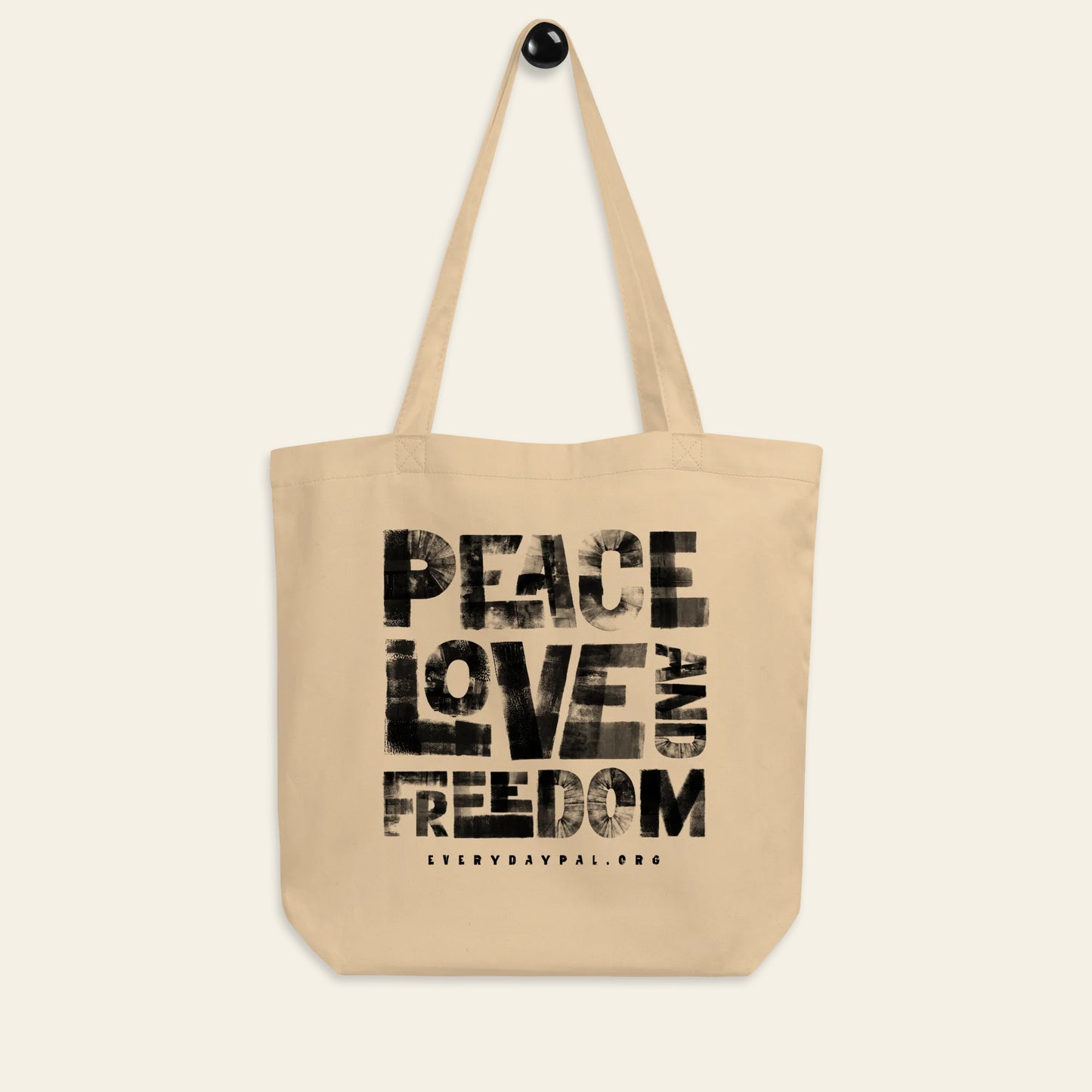 Peace Love & Freedom Tote Bag