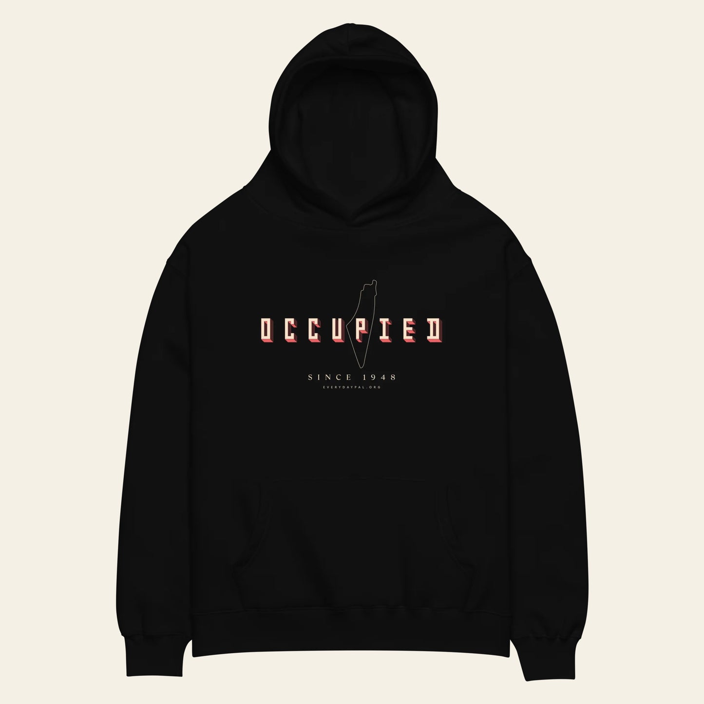 Occupied oversized hoodie (Unisex)